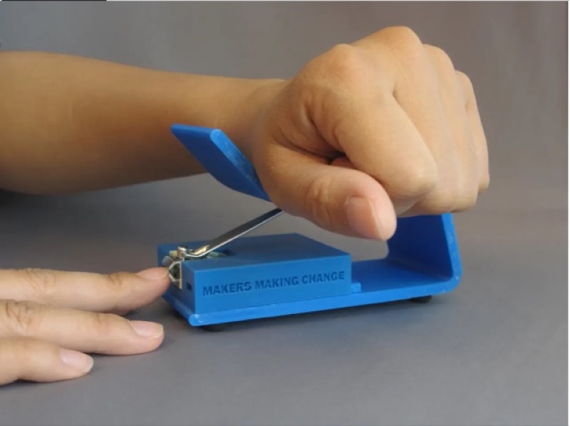 Soporte de corta uñas impreso en 3D